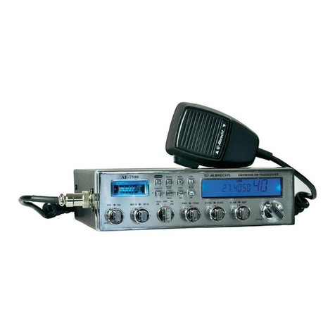 Albrecht AE7500 User manual