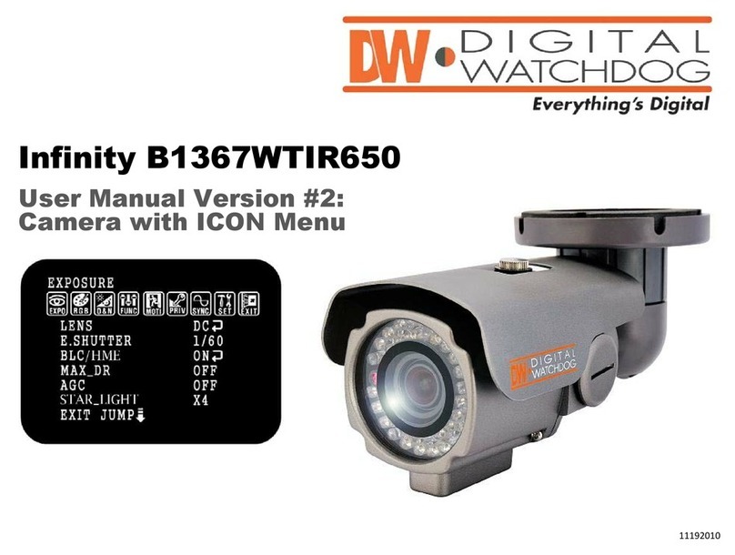 Digital Watchdog Infinity B1367WTIR650 User manual