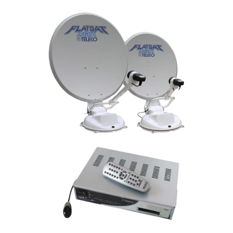 Teleco Flat Sat Classic Smart 85 Installation guide and user's manual