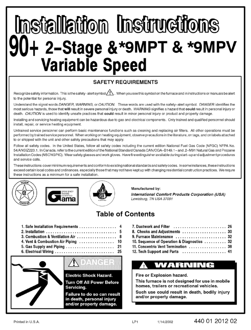 ICP H9MPT050F12B1 User manual