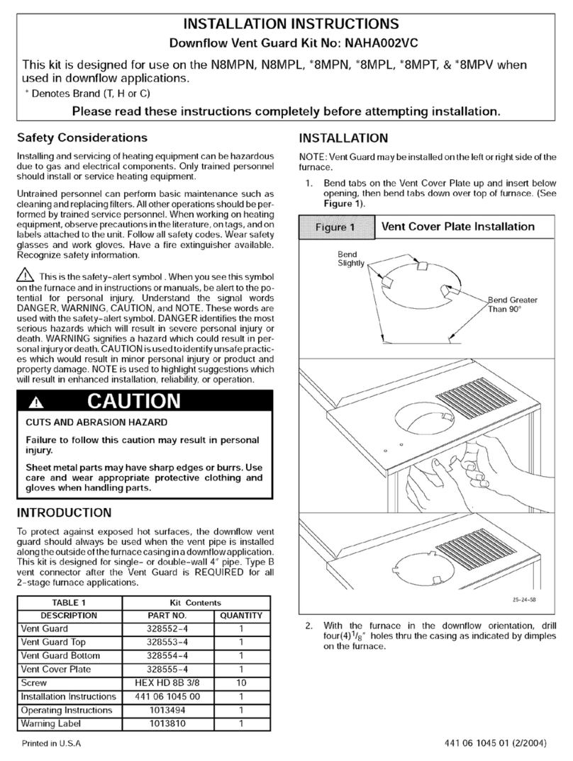 ICP H8MPT100J20A1 installation instructions