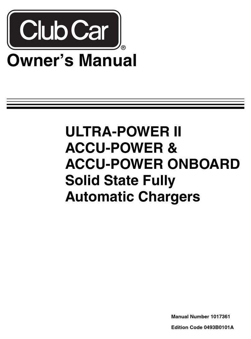 Club Car ULTRA-POWER II User manual