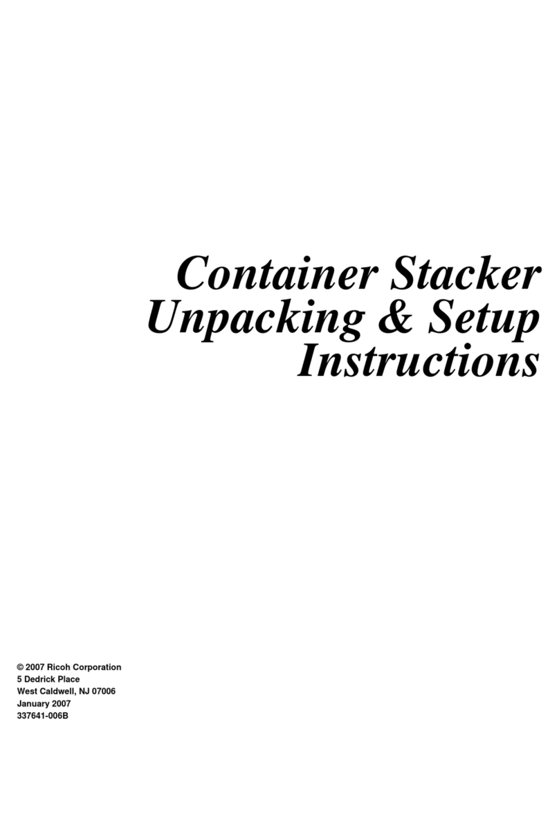 Ricoh Container Stacker Manual
