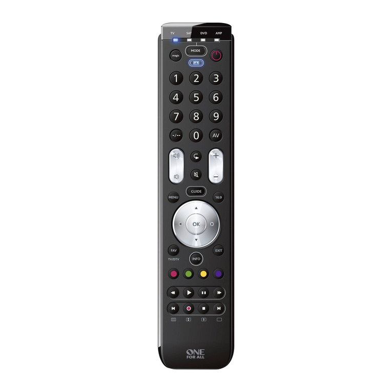 One Forall URC-7140 Specification sheet