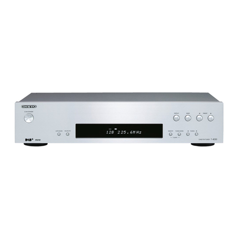 Onkyo T-4030 User manual