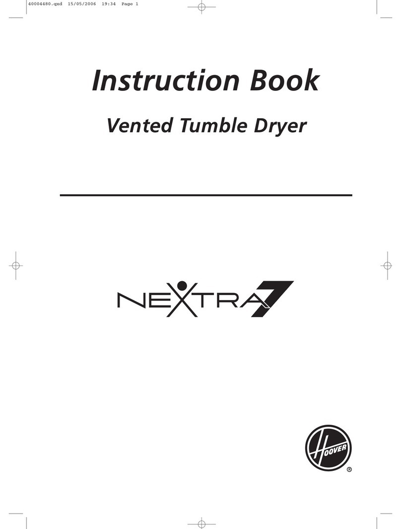 Hoover Nextra7 HSV172 User manual Hoover Nextra7 HSV172 User manual