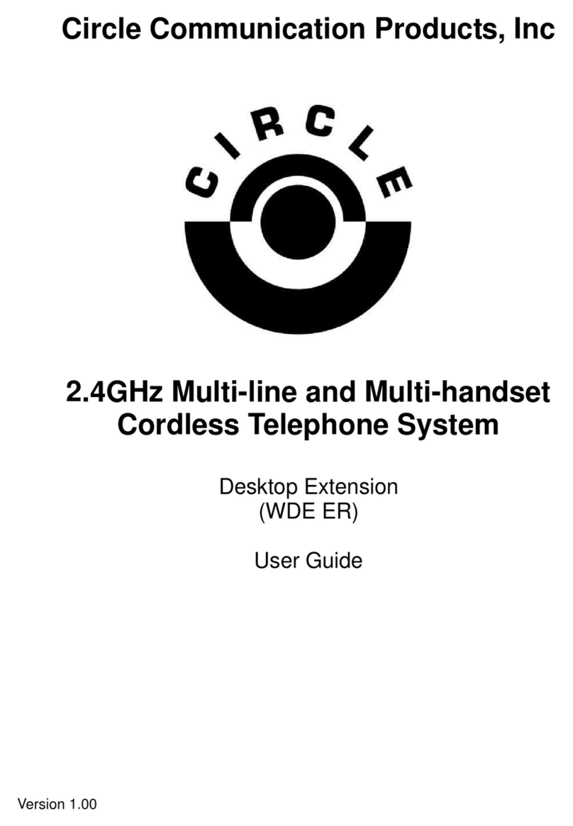 CIRCLE WDE ER user guide