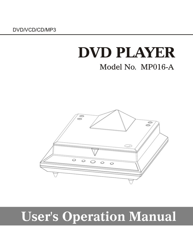 CyberHome MP016-A User's operation manual