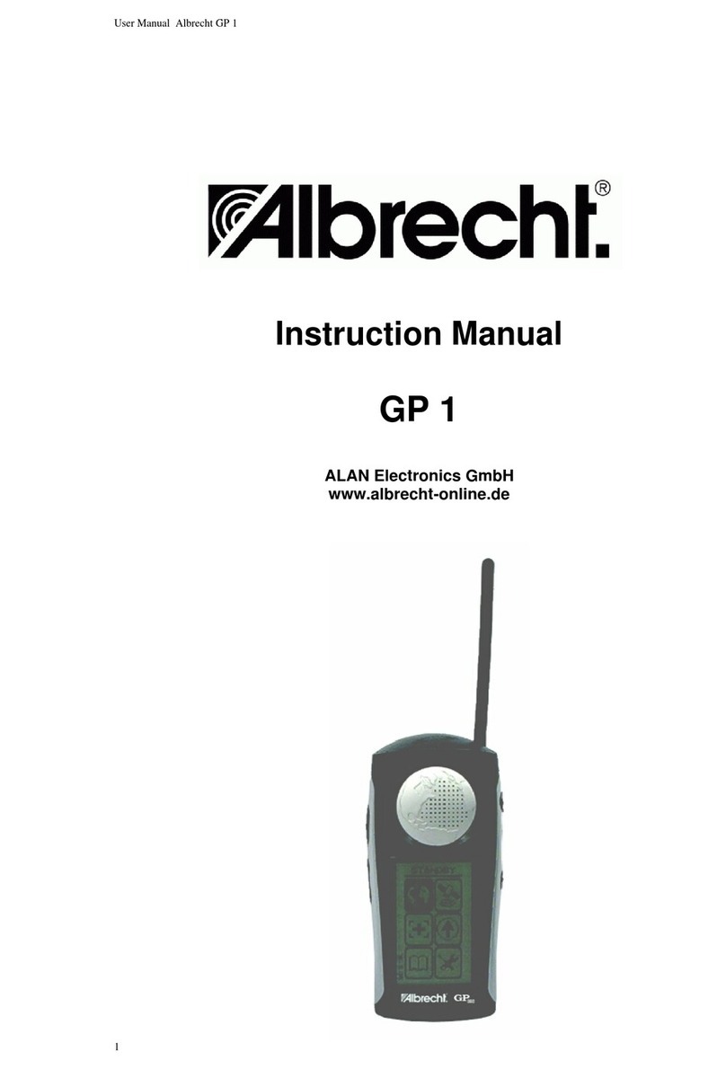 Albrecht GP 1 instruction manual