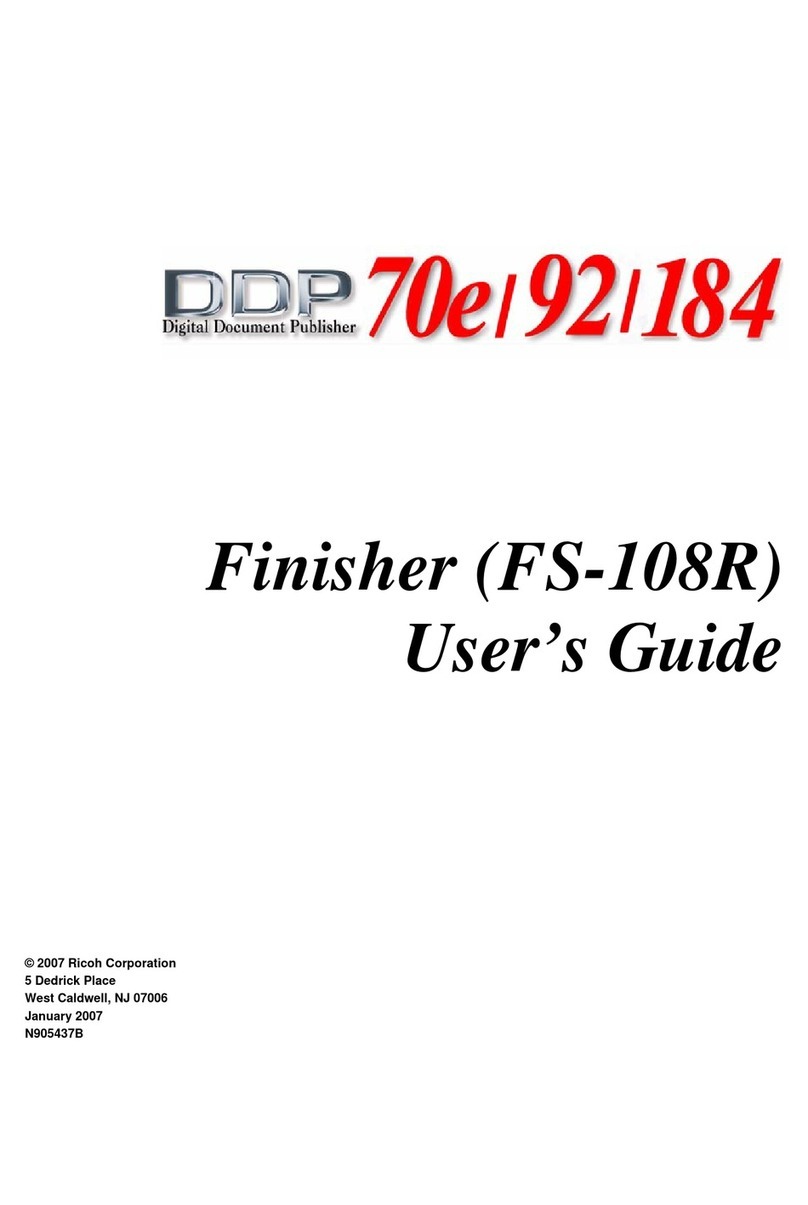 Ricoh FS-108R user guide