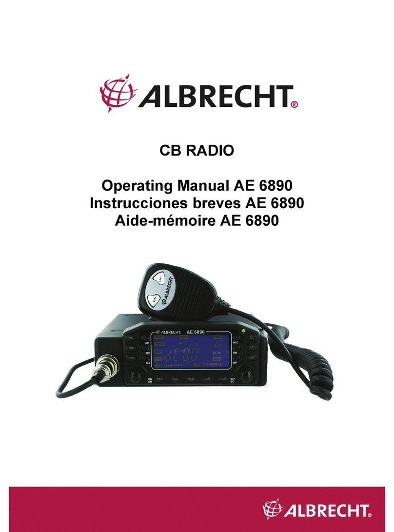 Albrecht AE 6890 operating manual