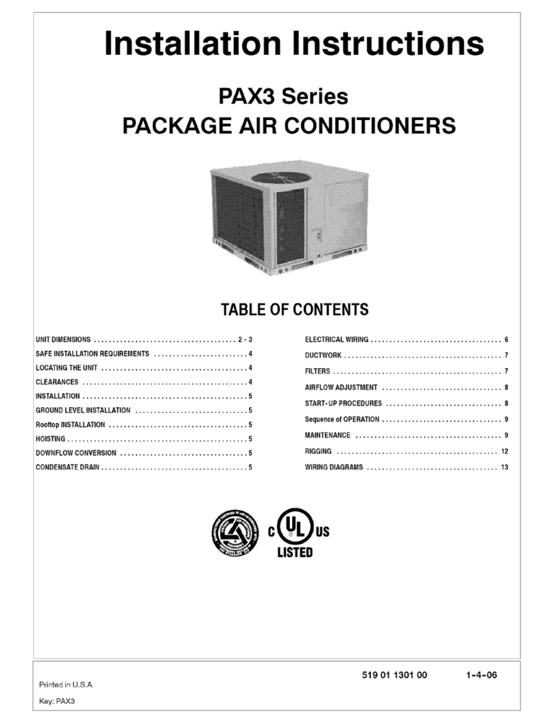 ICP PAX336000K00A1 User manual