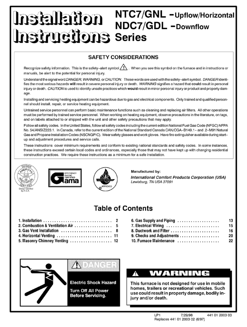 ICP NTC7/GNL Series User manual