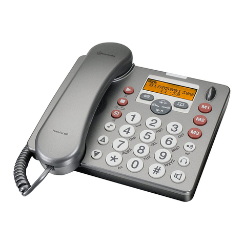 Amplicomms PowerTel 880 User manual Amplicomms PowerTel 880 User manual