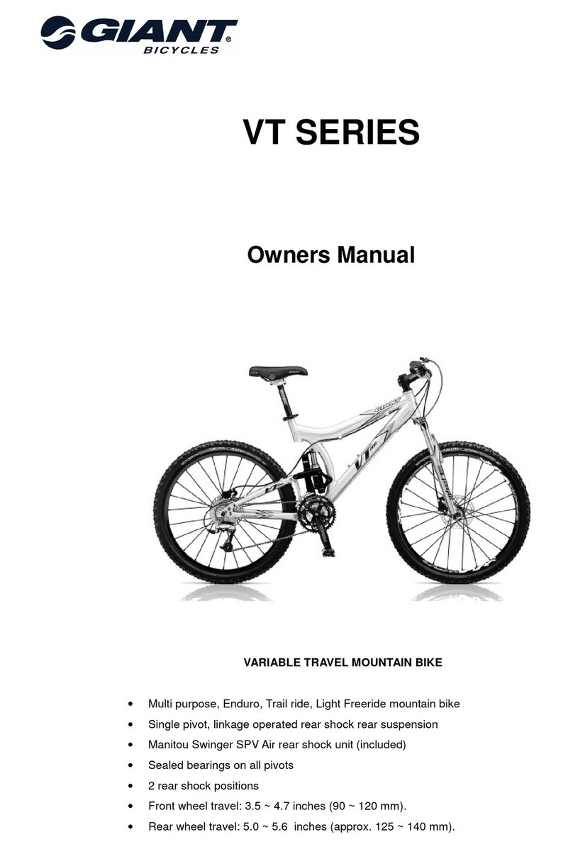 Giant VT SERIES User manual