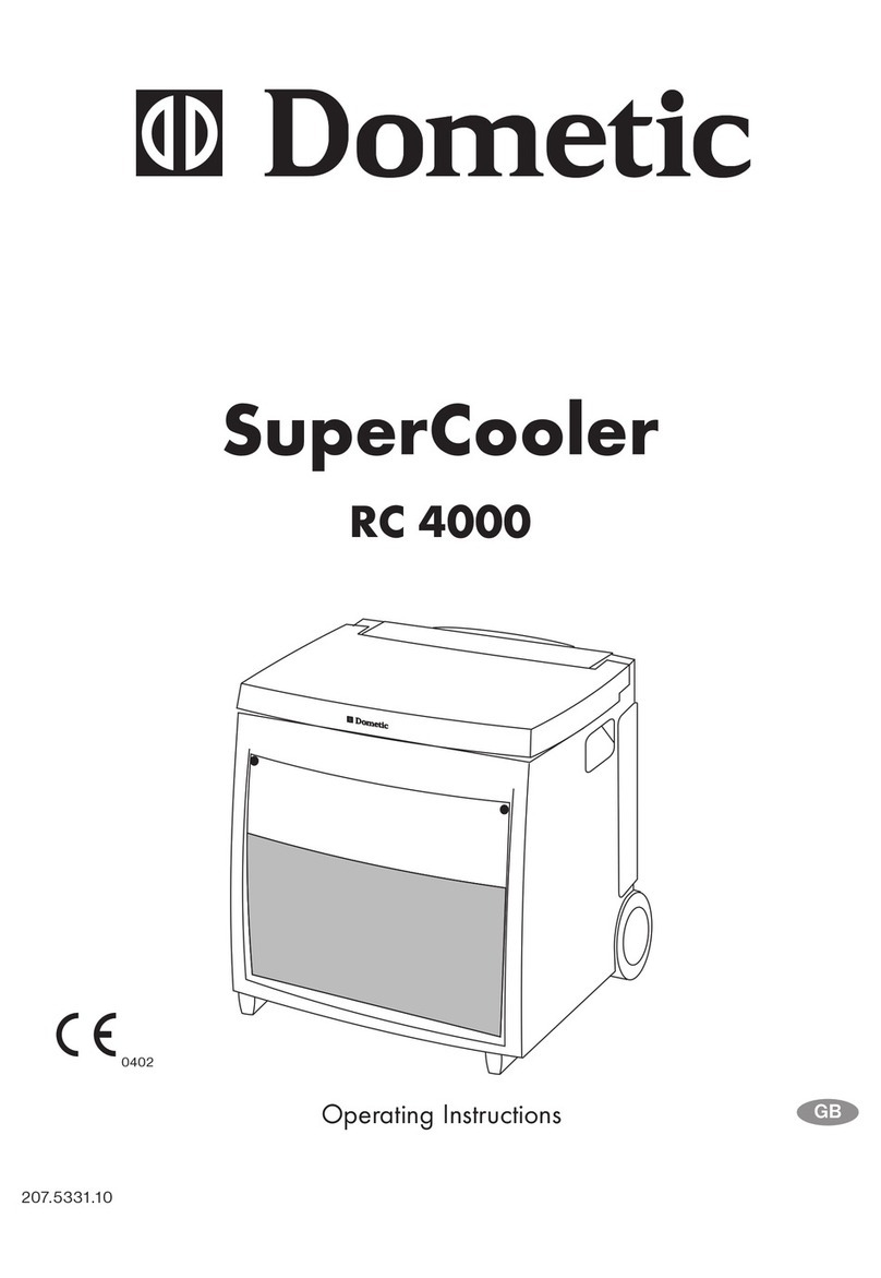 Dometic SUPERCOOLER RC 4000 User manual Dometic SUPERCOOLER RC 4000 User manual