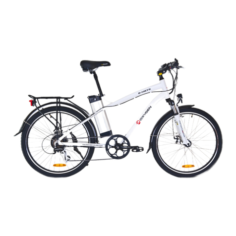 Oxygen Electric Bicycle user manual