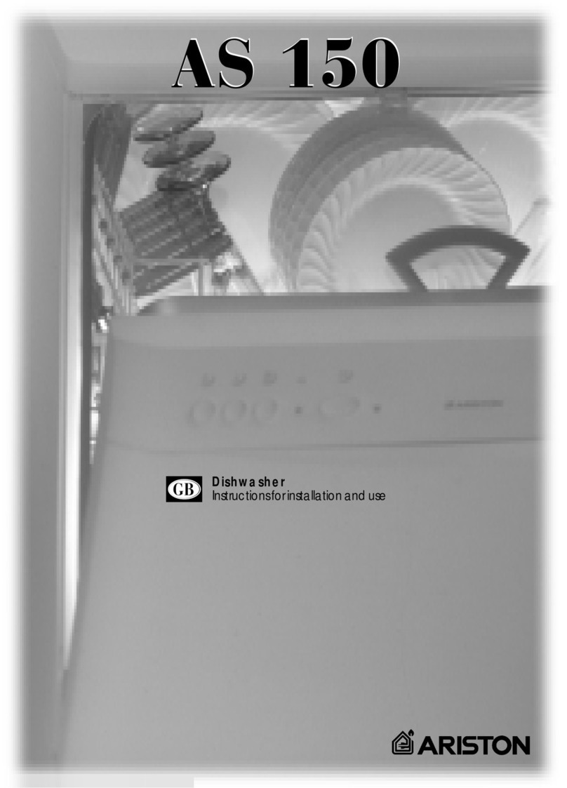Ariston AS 150 Instructions for installation and use