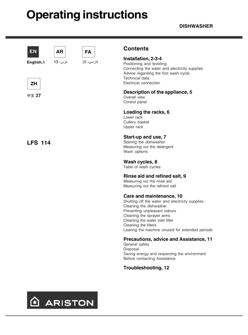 Ariston LFS 114 User manual