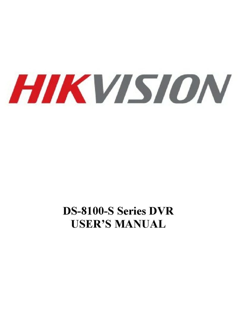 HIK VISION DS-8100-S Series User manual