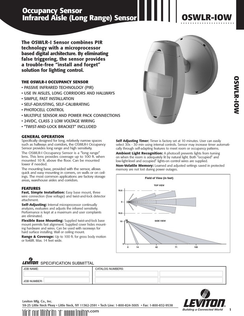 Leviton OSWLR-IOW datasheet