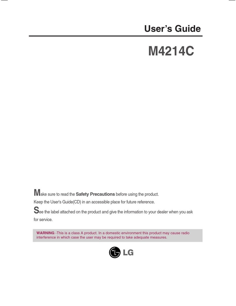 LG M4214C User manual