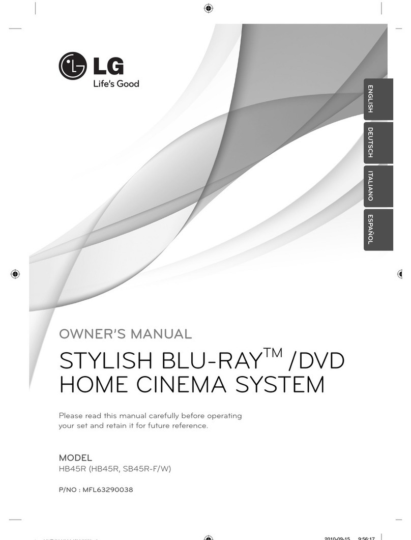 LG HB45R User manual