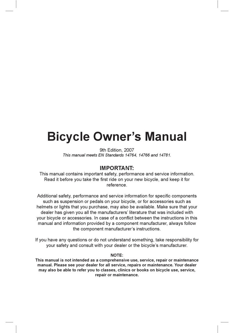 Electra Bicycle User manual