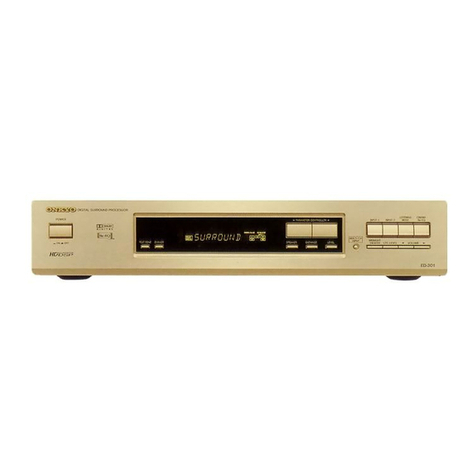 Onkyo ED-301 User manual