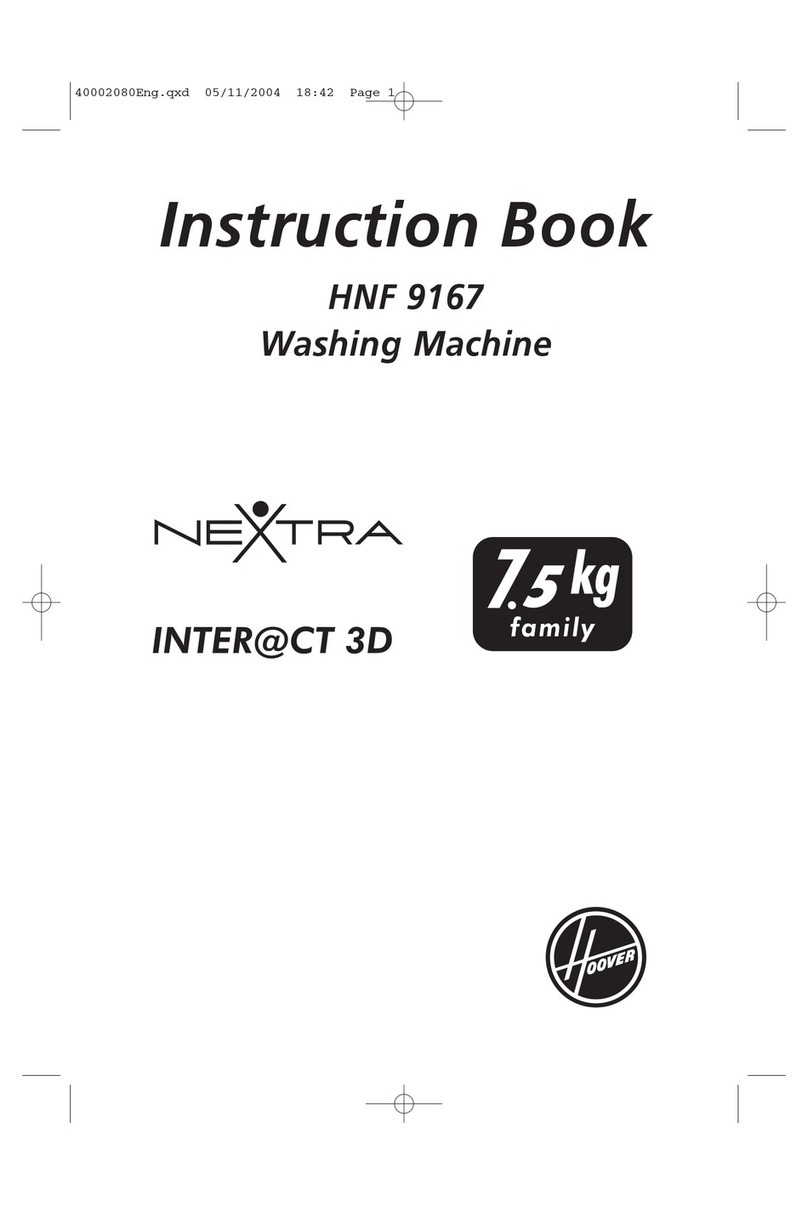 Hoover HNF 9167 User manual