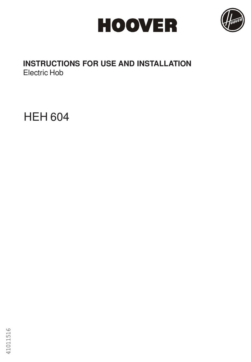 Hoover HEH 604 Operation manual Hoover HEH 604 Operation manual