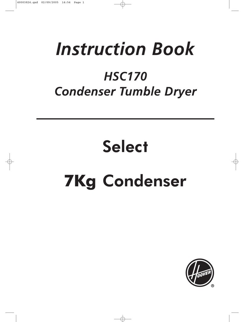 Hoover HSC170 User manual