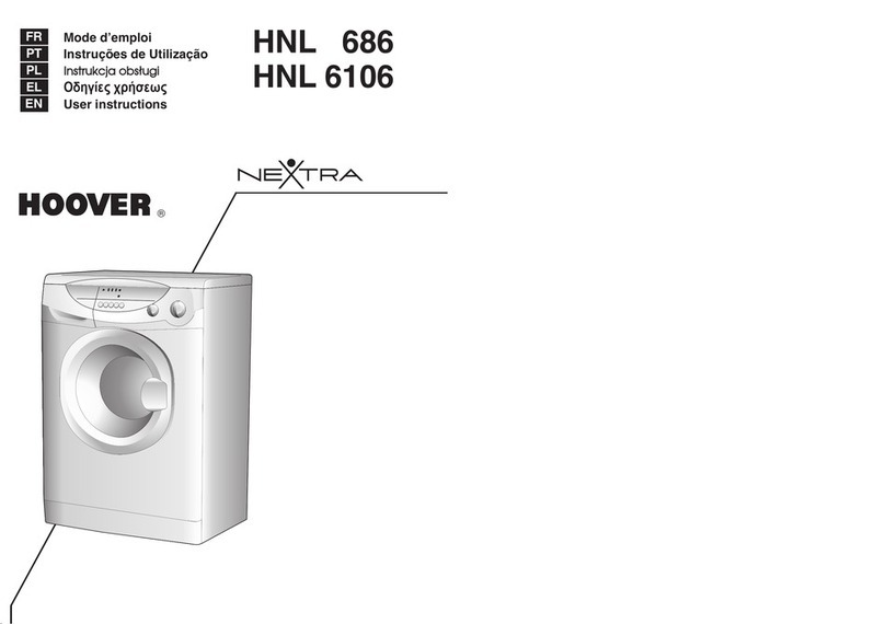 Hoover HNL 6106 User manual