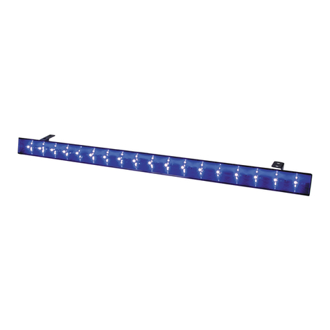 American DJ Eco UV Bar DMX User instructions