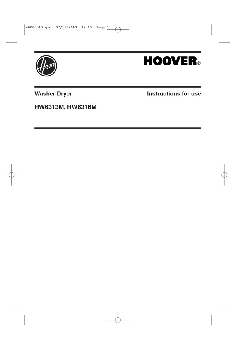 Hoover HVM6316M Instructions for use