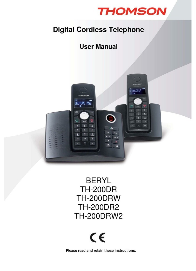 THOMSON BERYL User manual