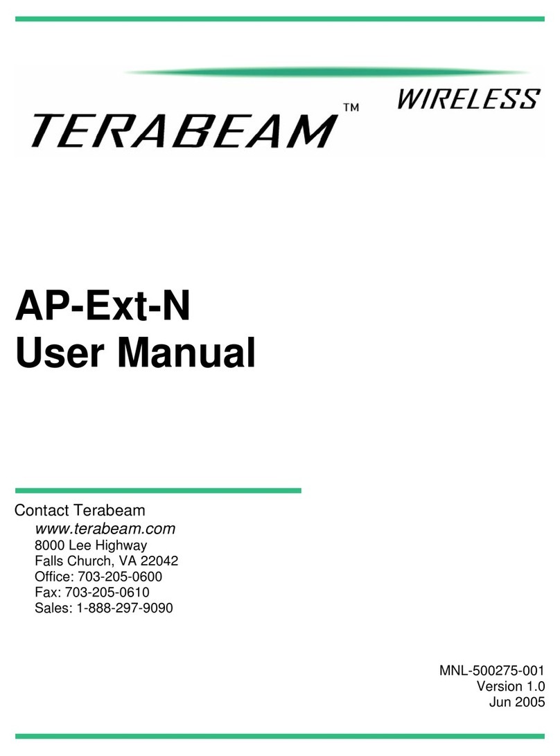 TERABEAM AP-Ext-N user manual