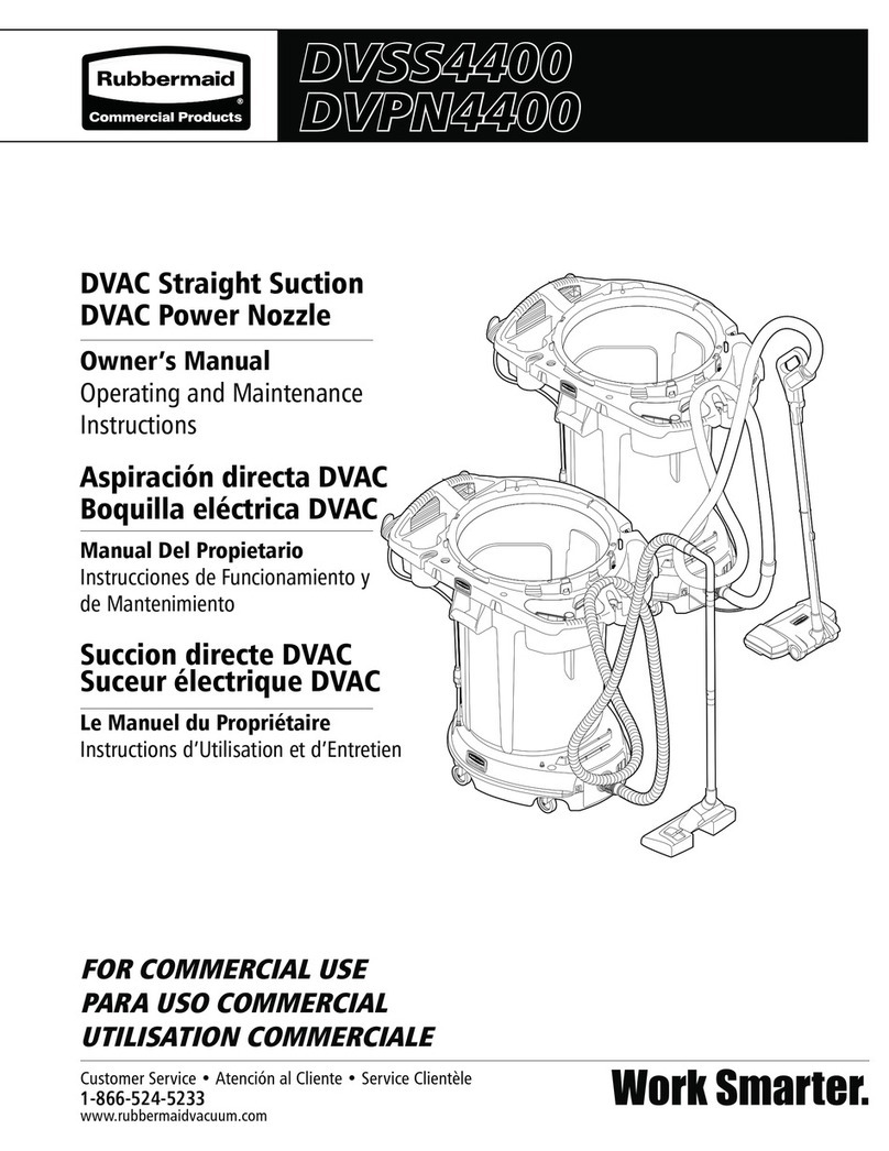 Rubbermaid DVSS4400 owner's manual