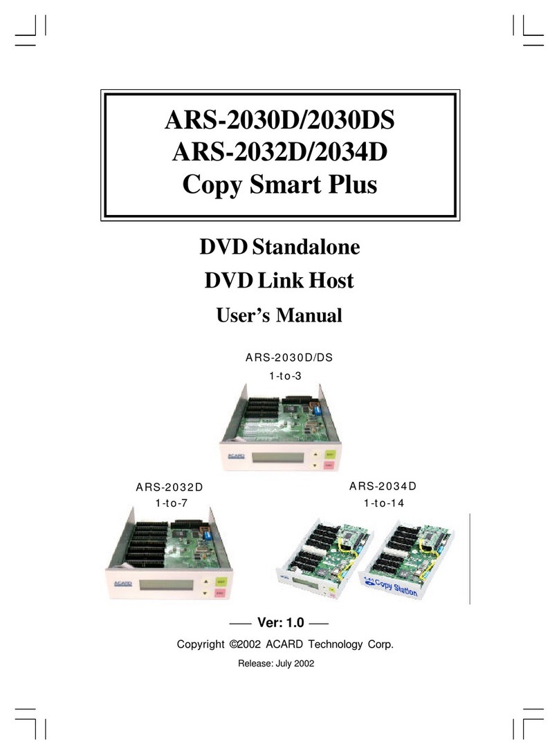 Acard ARS-2032D ARS-2034D user manual