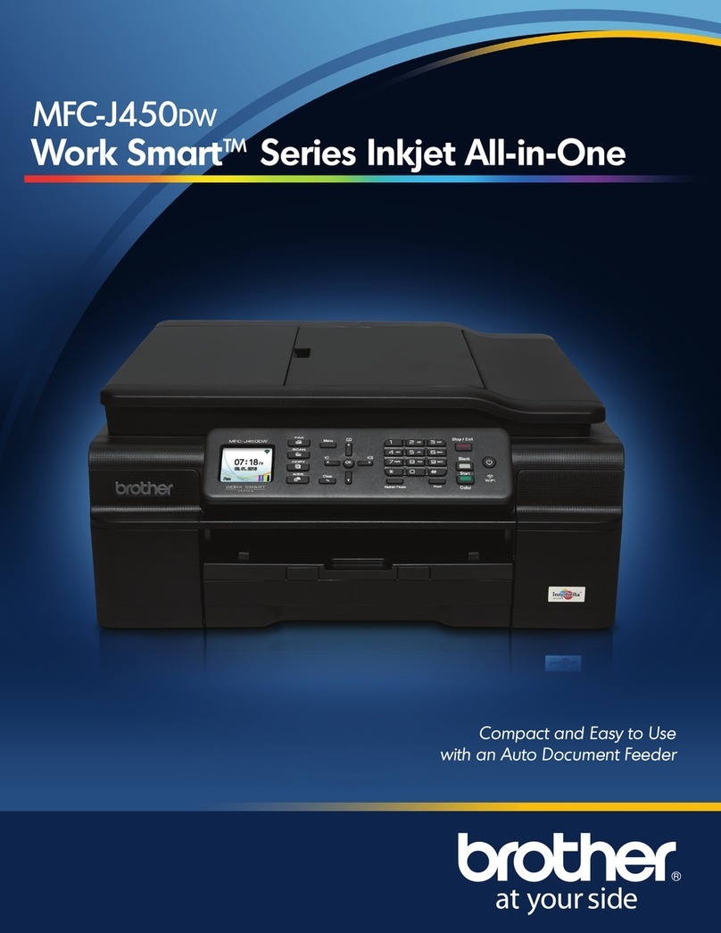 Brother Work Smart MFC-J450dw User manual