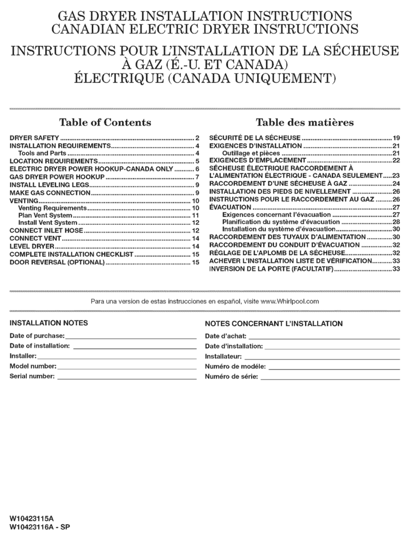Maytag YMED9000YW3 User manual