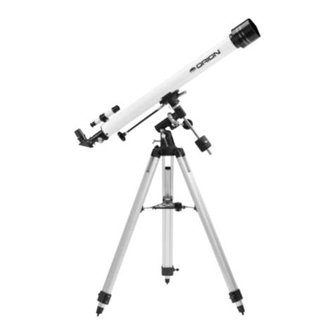 ORION TELESCOPES & BINOCULARS Observer 60mm EQ User manual