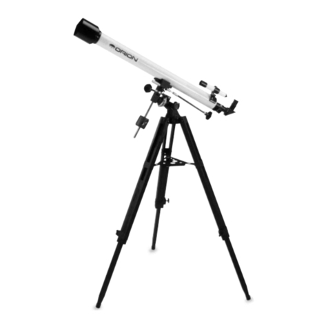 ORION TELESCOPES & BINOCULARS Observer 60mm EQ instruction manual