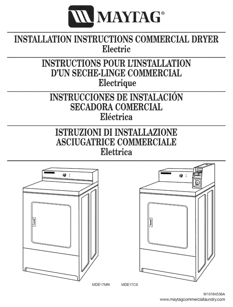 Maytag MDE17MN User manual