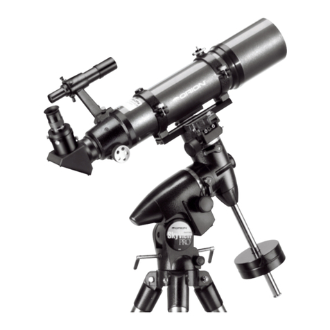 ORION TELESCOPES & BINOCULARS SkyView Pro 80mm ED EQ 9884 instruction manual