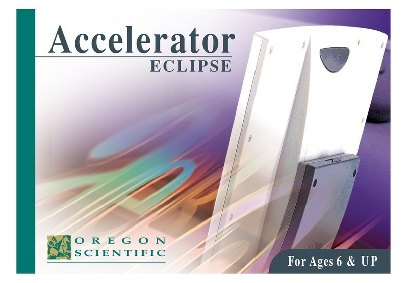 Oregon Scientific Accelerator Eclipse Instruction