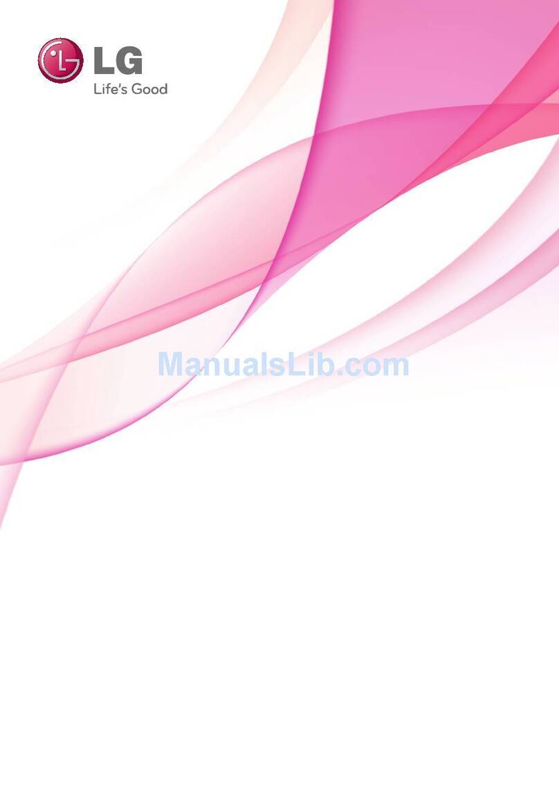 LG HX996TS owner's manual
