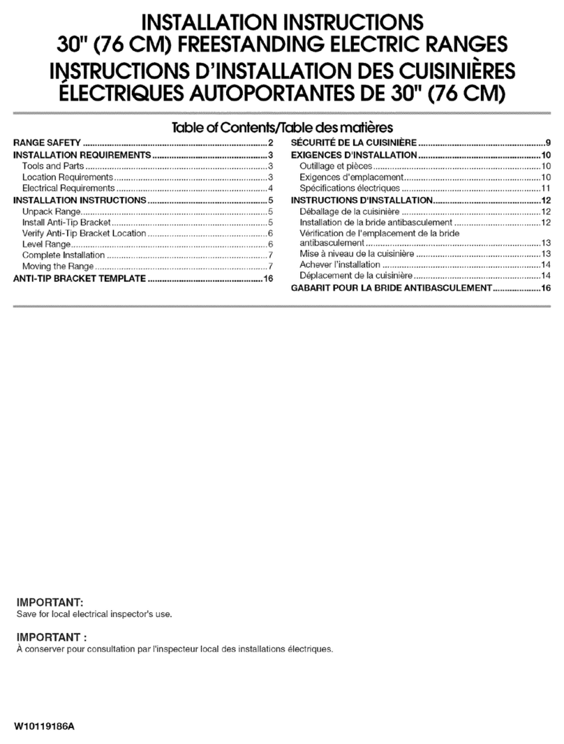 Magic Chef CERS858TCW0 User manual Magic Chef CERS858TCW0 User manual