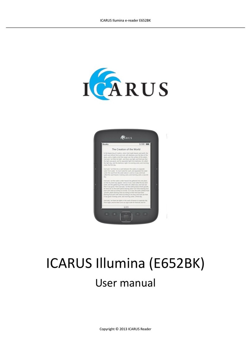 Icarus E652BK User manual Icarus E652BK User manual