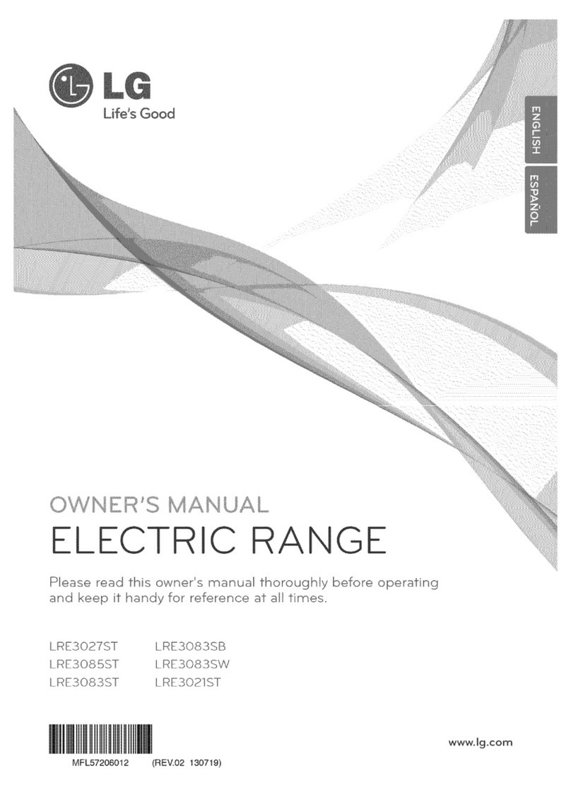 LG LRE3021ST owner's manual